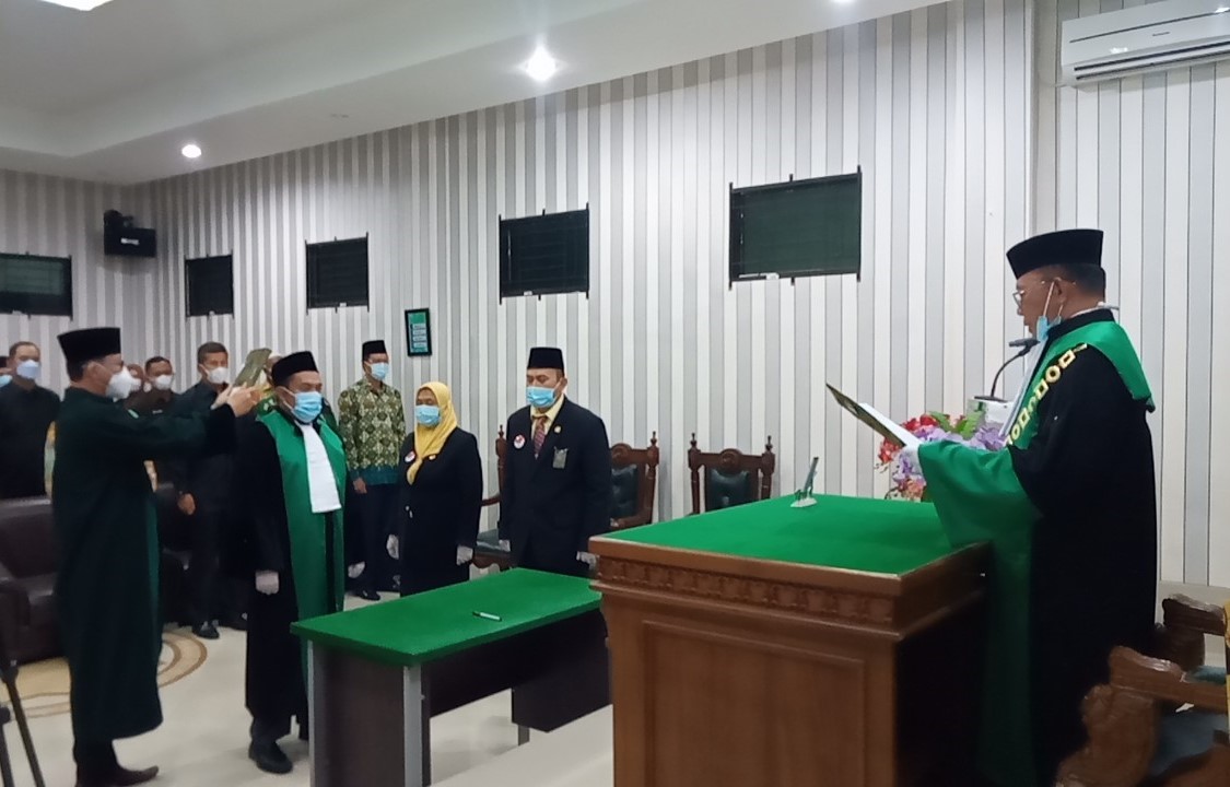 Pelantikan Ketua Pengadilan Agama Mentok