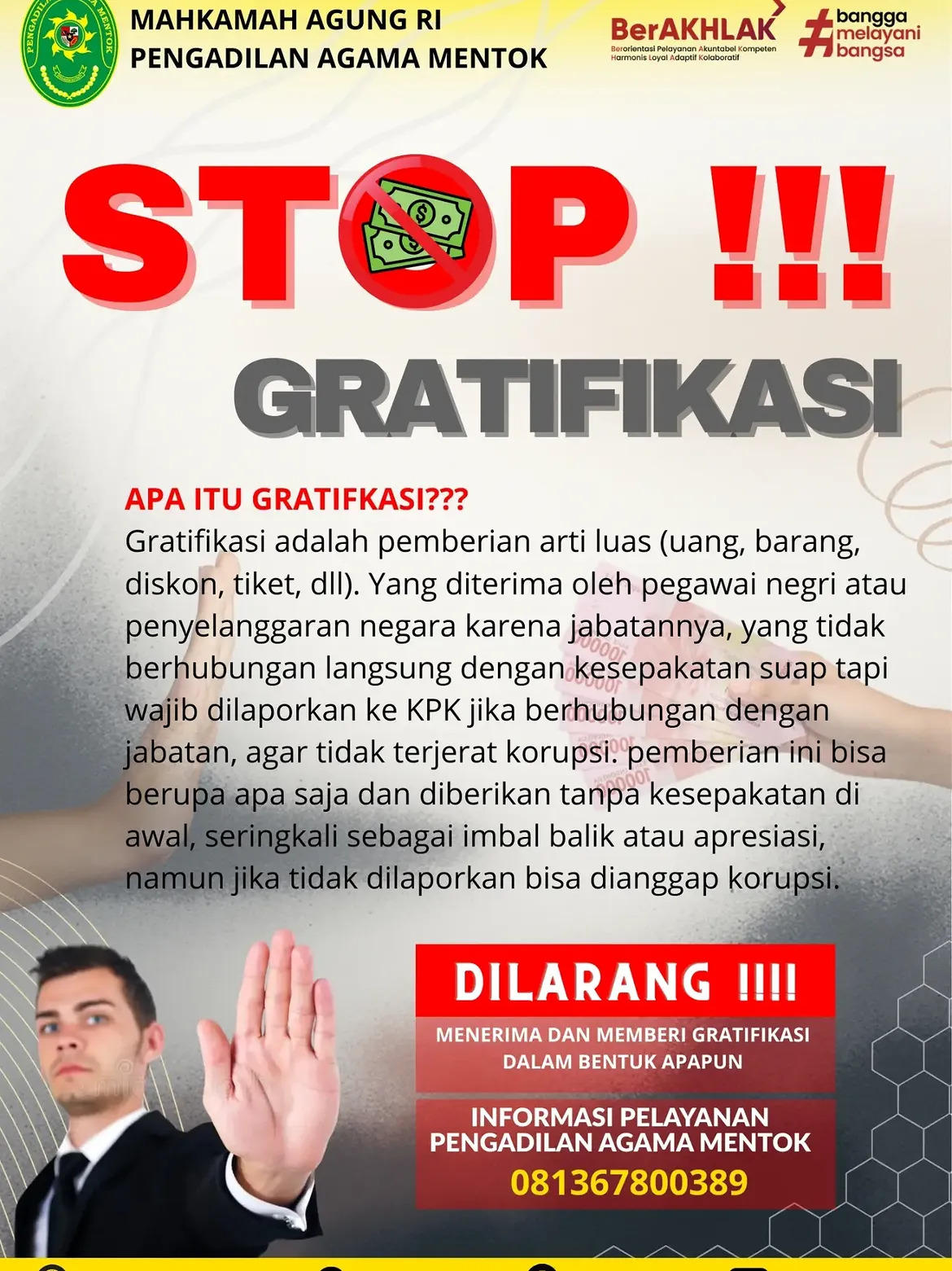 Stop Gratifikasi 2026
